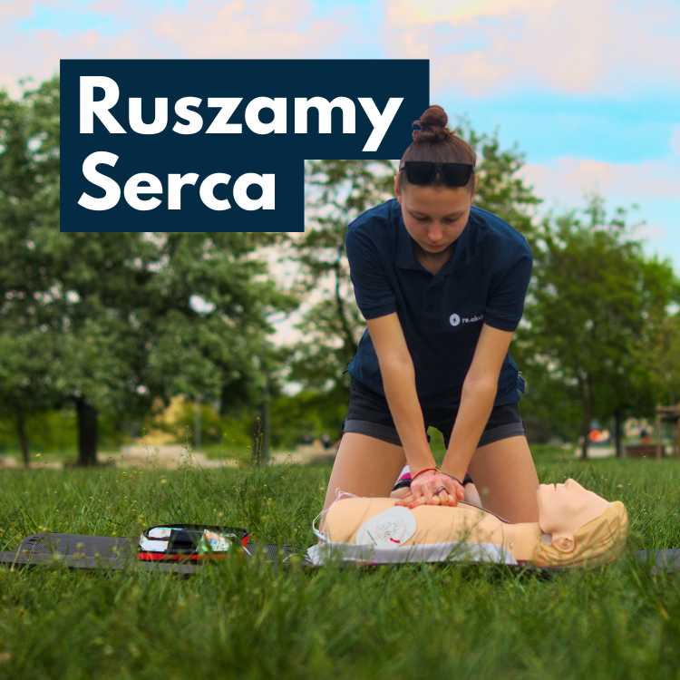 Ruszamy z bezpłatnymi zajęciami z pierwszej pomocy! – Ruszamy Serca